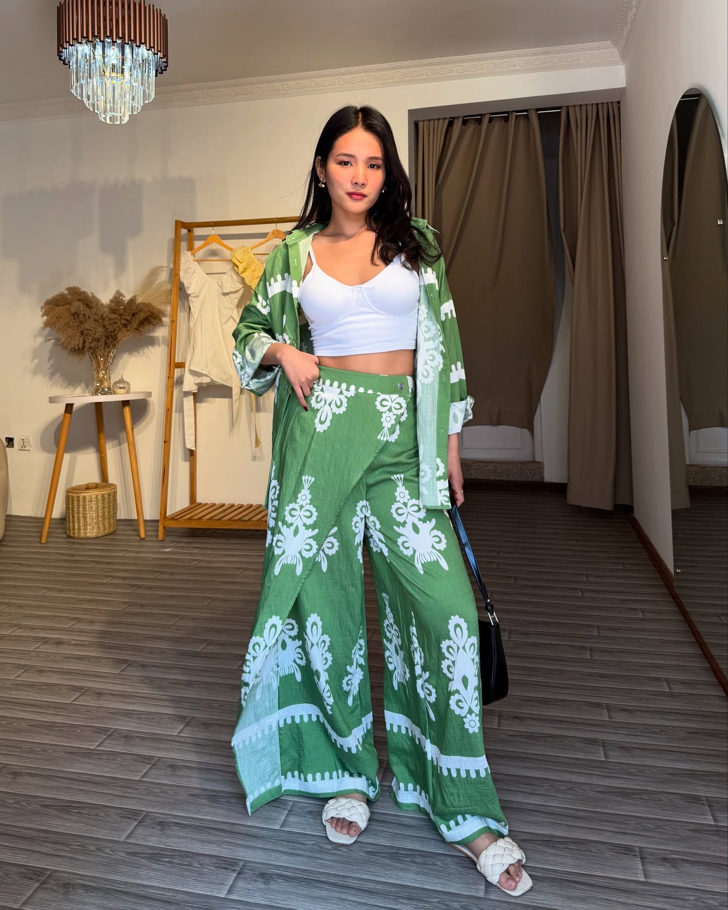 Effortless Elegance | Vastramaniaa Printed Relaxed-Fit Co-ord Set