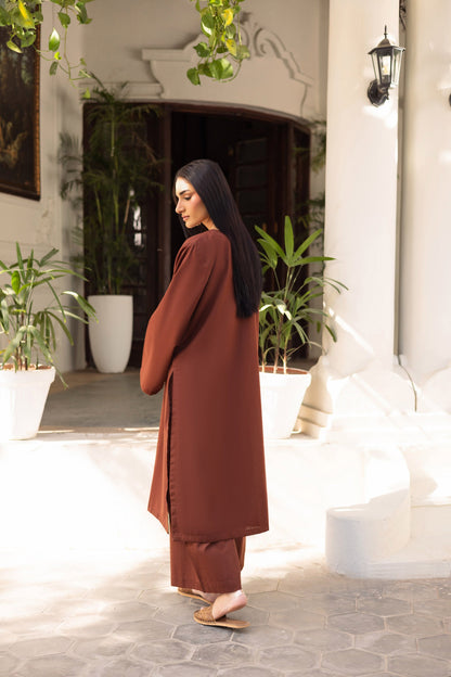 Solid Professional Loose-Fit Kurta Pant Set | 5 Days 5 Looks Office Collection | XS–5XL