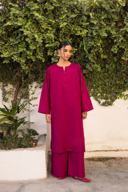 Solid Professional Loose-Fit Kurta Pant Set | 5 Days 5 Looks Office Collection | XS–5XL