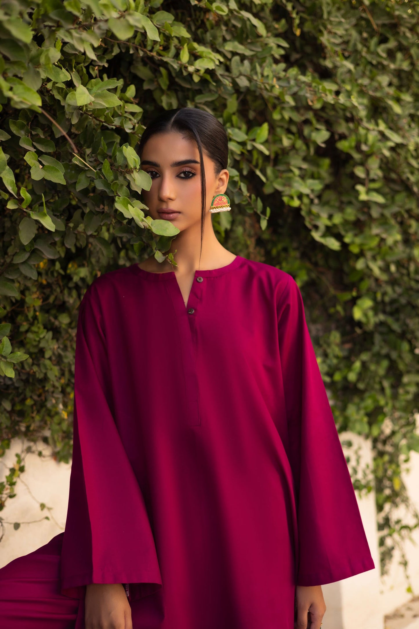 Solid Professional Loose-Fit Kurta Pant Set | 5 Days 5 Looks Office Collection | XS–5XL