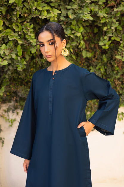 Solid Professional Loose-Fit Kurta Pant Set | 5 Days 5 Looks Office Collection | XS–5XL