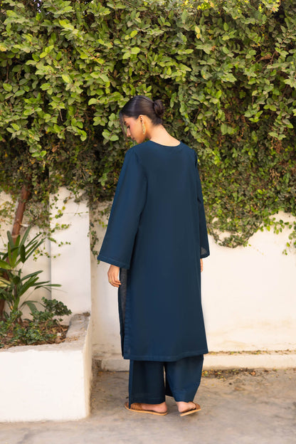 Solid Professional Loose-Fit Kurta Pant Set | 5 Days 5 Looks Office Collection | XS–5XL