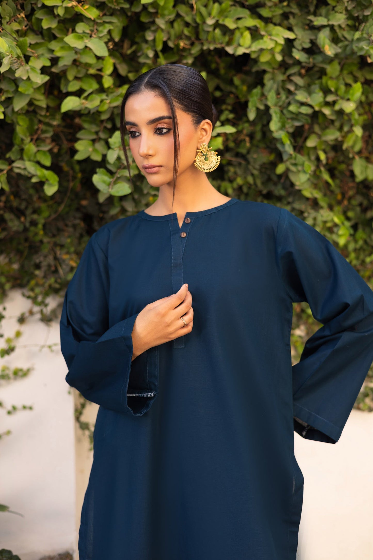 Solid Professional Loose-Fit Kurta Pant Set | 5 Days 5 Looks Office Collection | XS–5XL