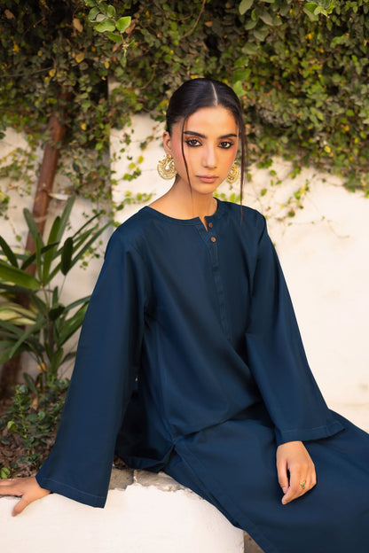 Solid Professional Loose-Fit Kurta Pant Set | 5 Days 5 Looks Office Collection | XS–5XL