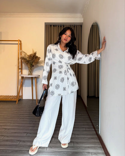 Vastramaniaa Petal Chic Co-ord Set