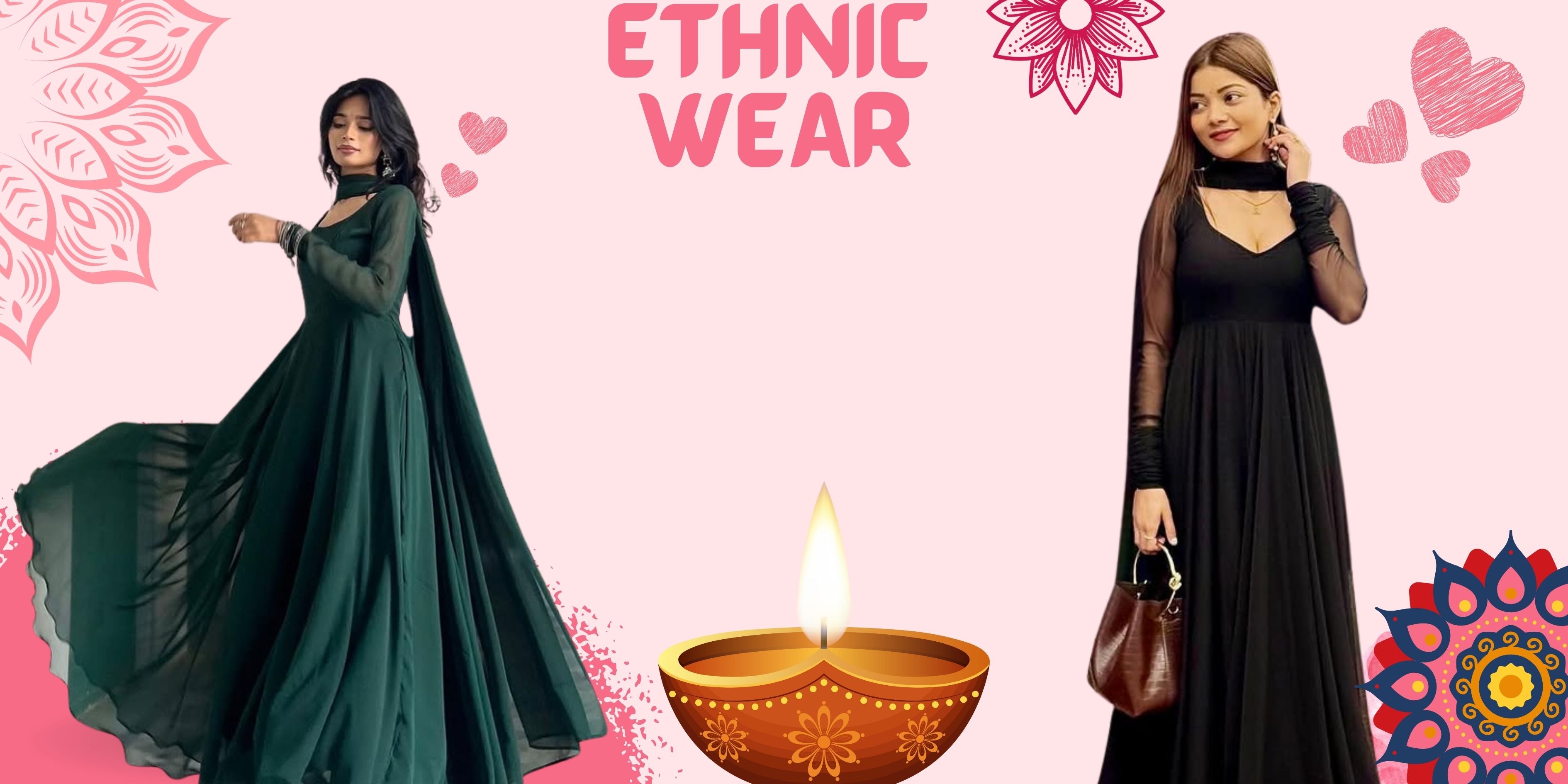 Festive ethnic wear for women online India — Vastramaniaa
