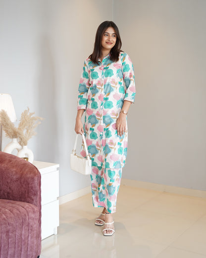 Vastramaniaa Premium Soft Cotton Printed Coord Set