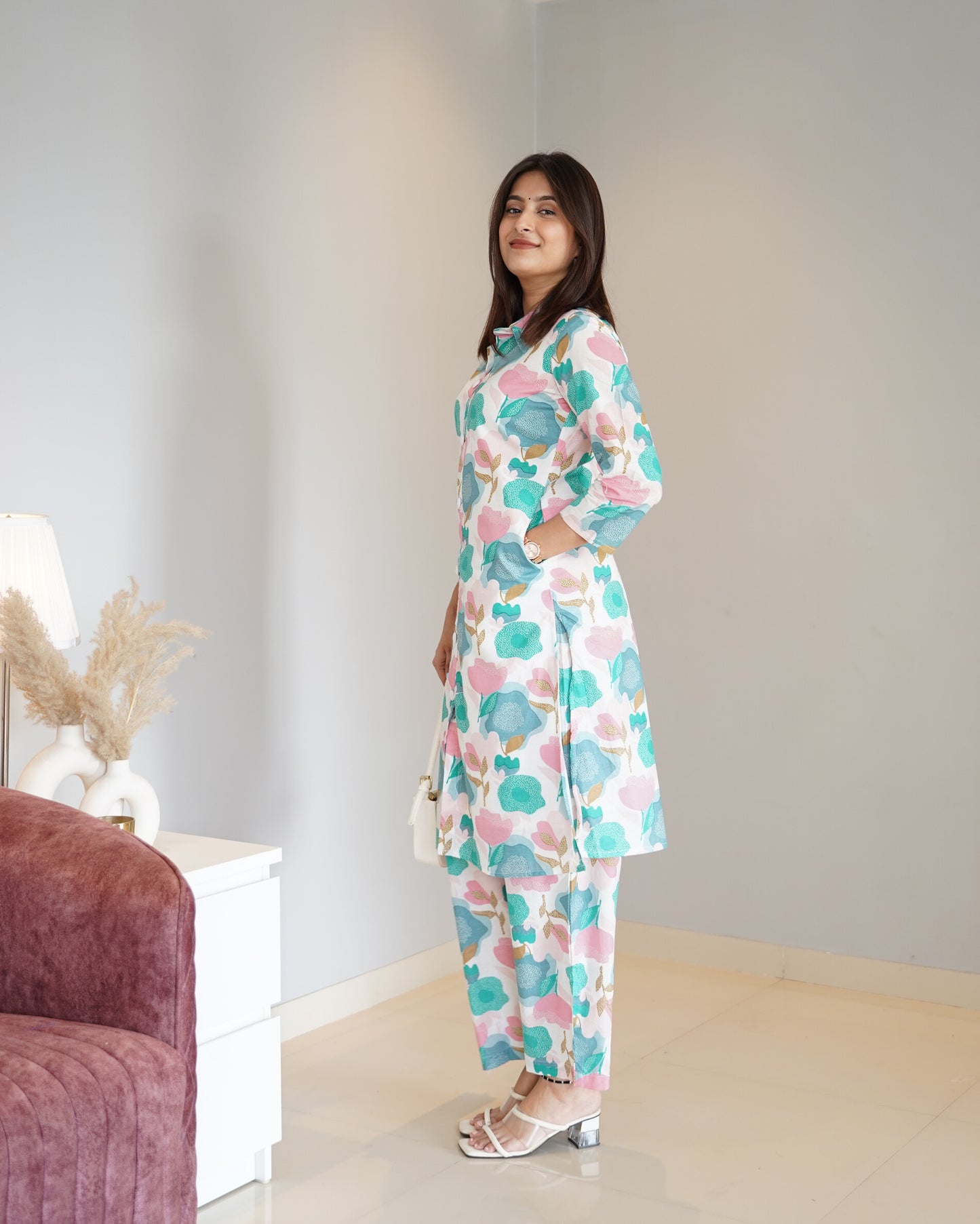 Vastramaniaa Premium Soft Cotton Printed Coord Set